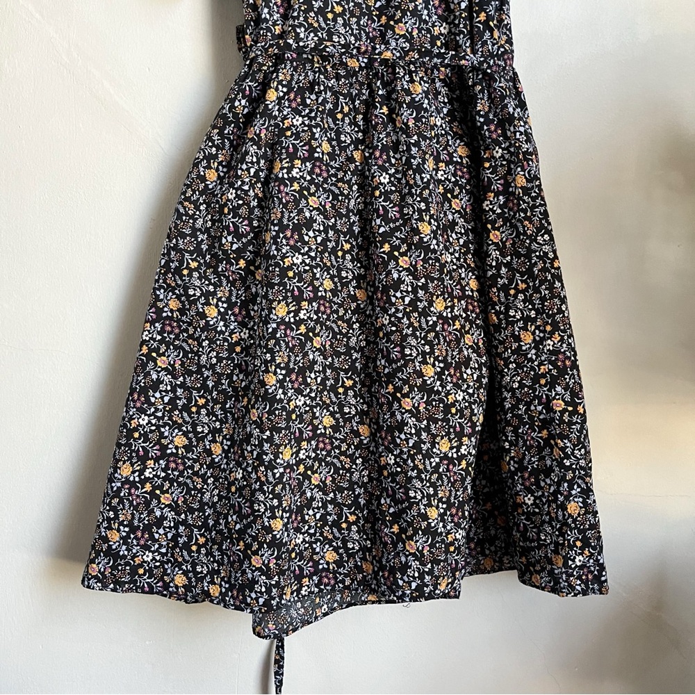Madewell Cross Front Mini Dress in Garden Party - Picture 10 of 12